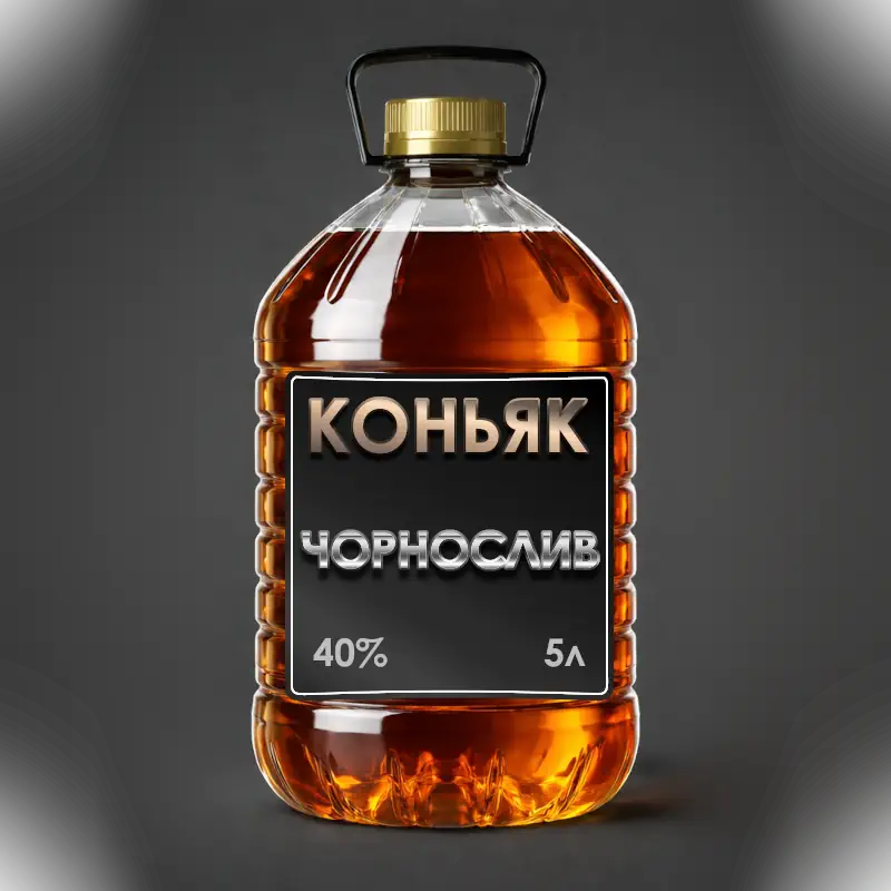 Коньяк Чорнослив 5л (ПЕТ)